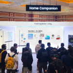 Samsung Bespoke AI Refrigerator Family Hub with Google Gemini AI Vision at CES 2026